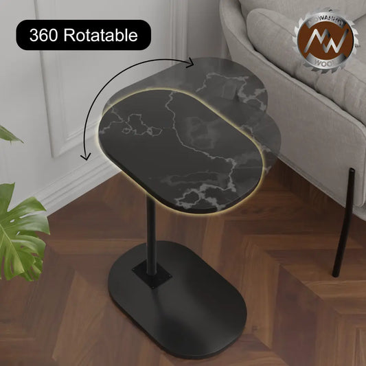 Smart C-Shaped Side Table | Adjustable & Multiuse