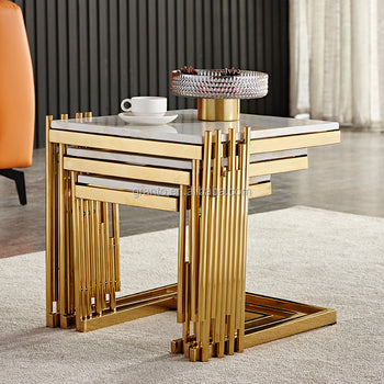 Azalea Luxury Living room Coffee table (Set of 3)