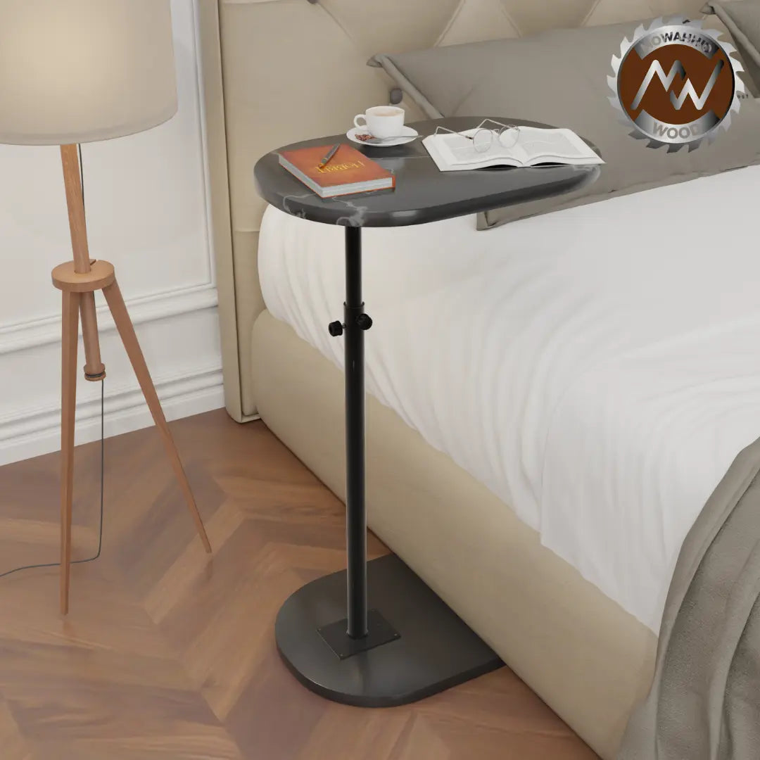 Smart C-Shaped Side Table | Adjustable & Multiuse