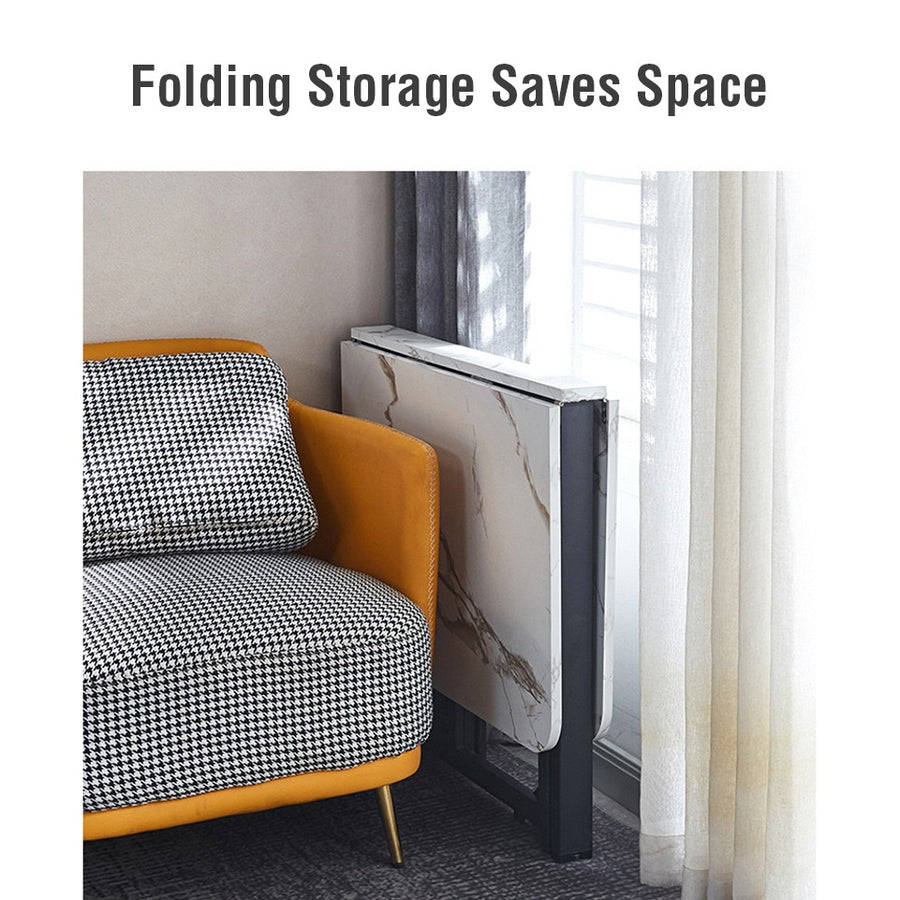 Multifunctional Folding Dining Table – Extendable, Removable & Stylish