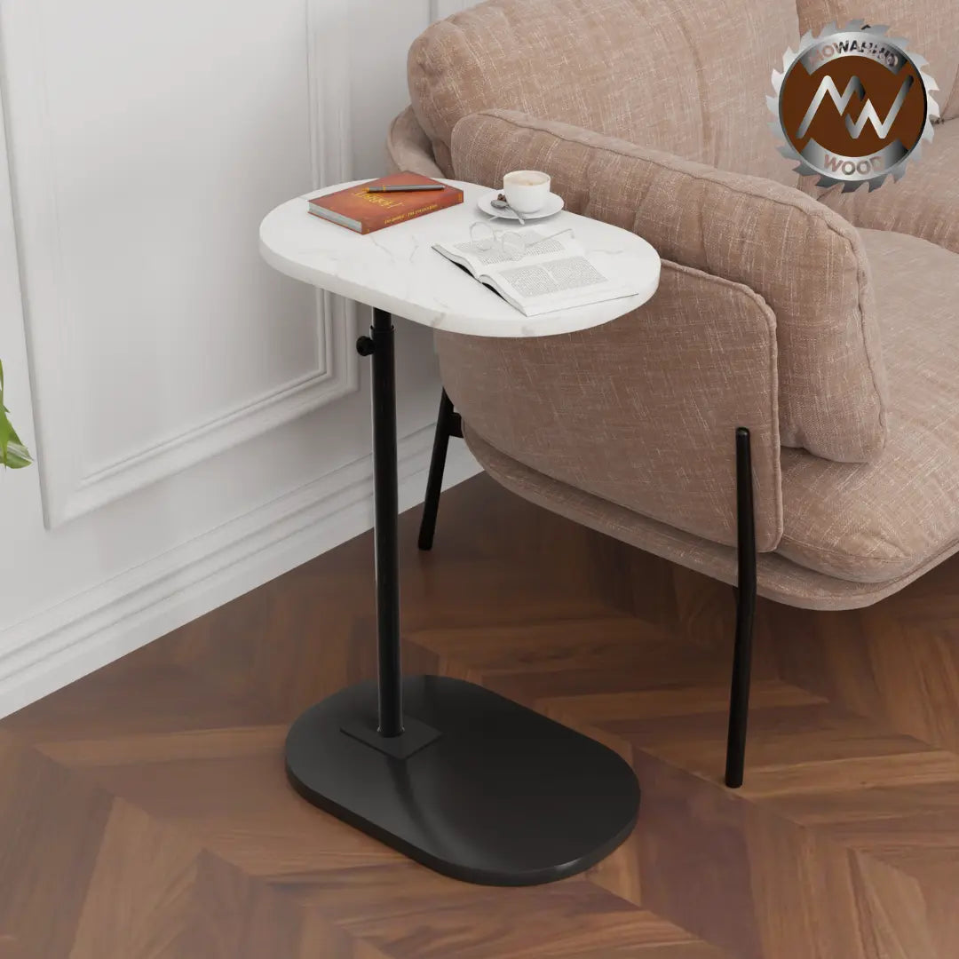 Smart C-Shaped Side Table | Adjustable & Multiuse