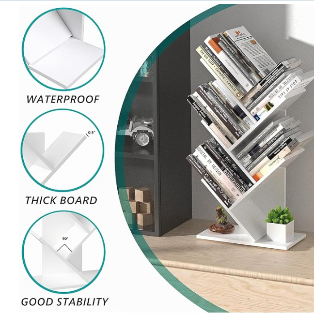 Tree Shaped Book Shelves